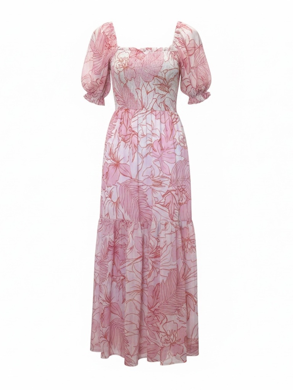 Patrons of Peace Floral Maxi Dress- NWOT